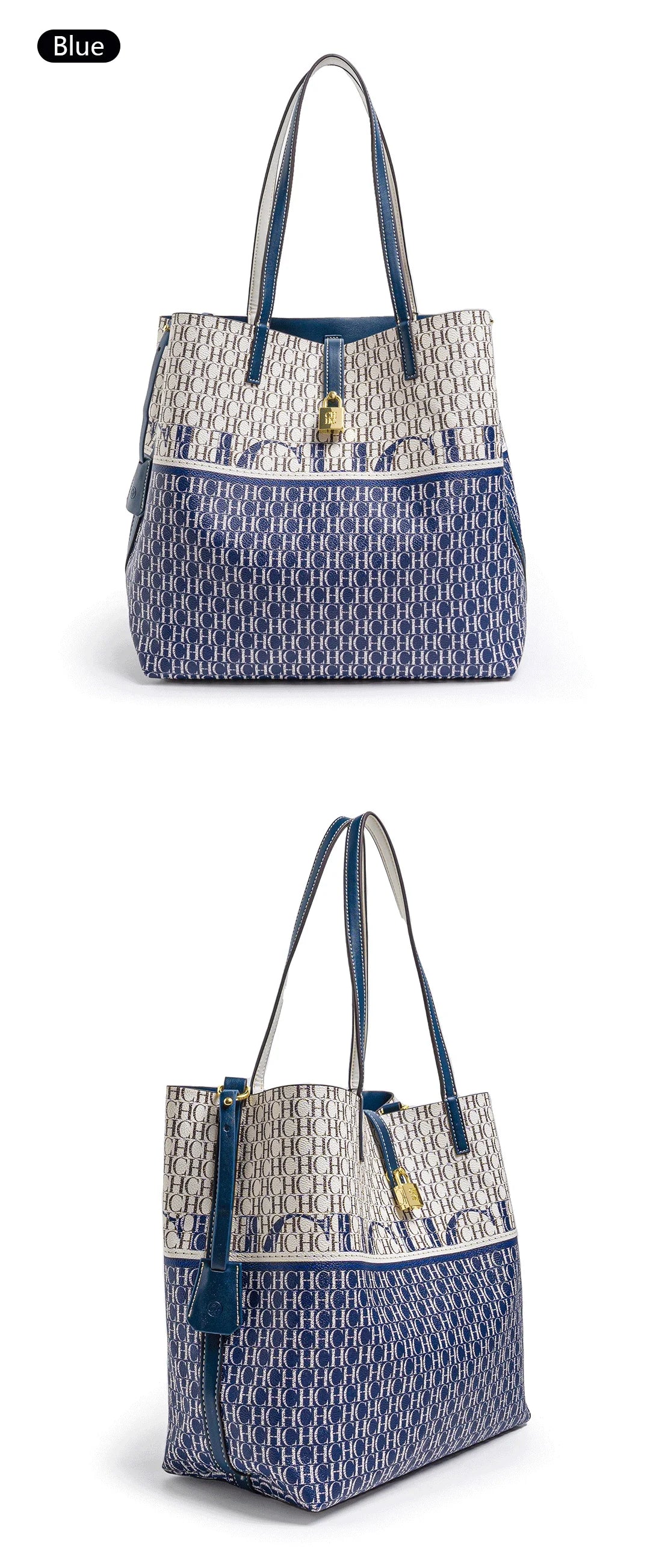 CH Simple Atmosphere Style Women's Handbag Fashion Women's Handbag Unique Print Design Women's Large Capacity Commuter Bag