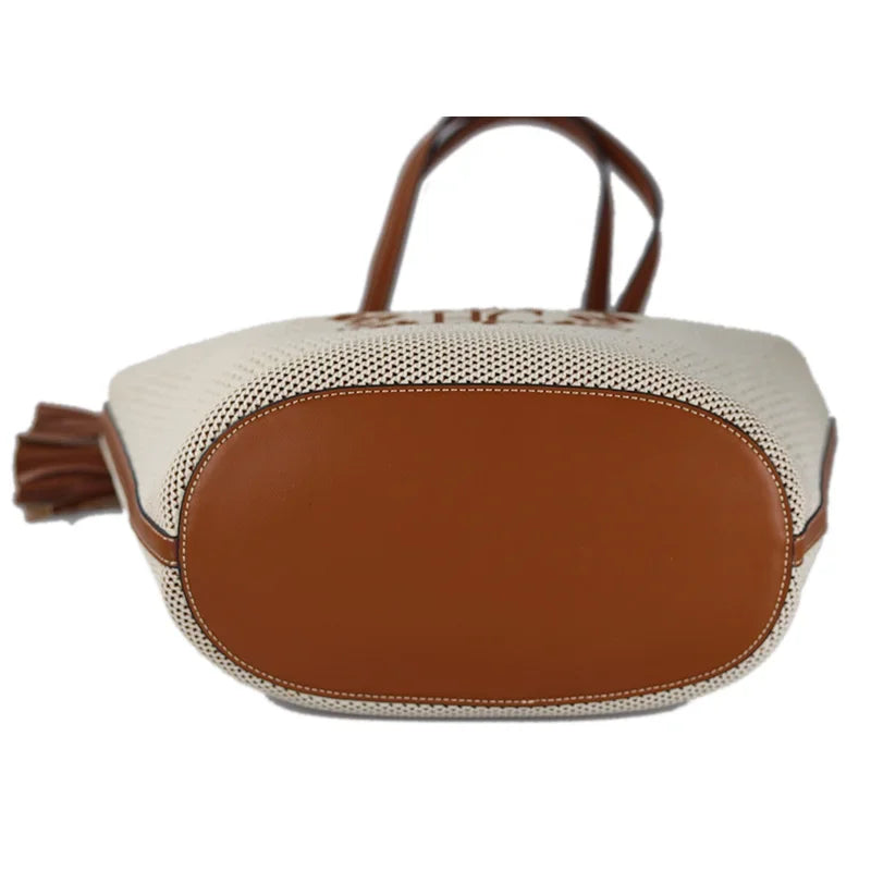 Large Shoulder Bag 43x26.5x15.7cm, Lightweight Foldable PU Tote Bag, Spacious Work Travel Purse, Multipurpose Carryall