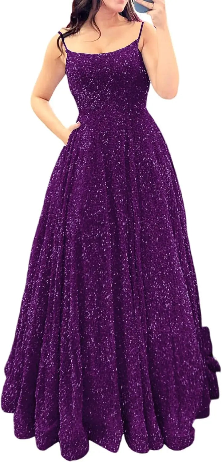 Women's Prom Dress Long 2026 Sexy Evening Dress A Line Military Ball Gown Party Dresses Formal Dress Women Elegant Luxury Dress