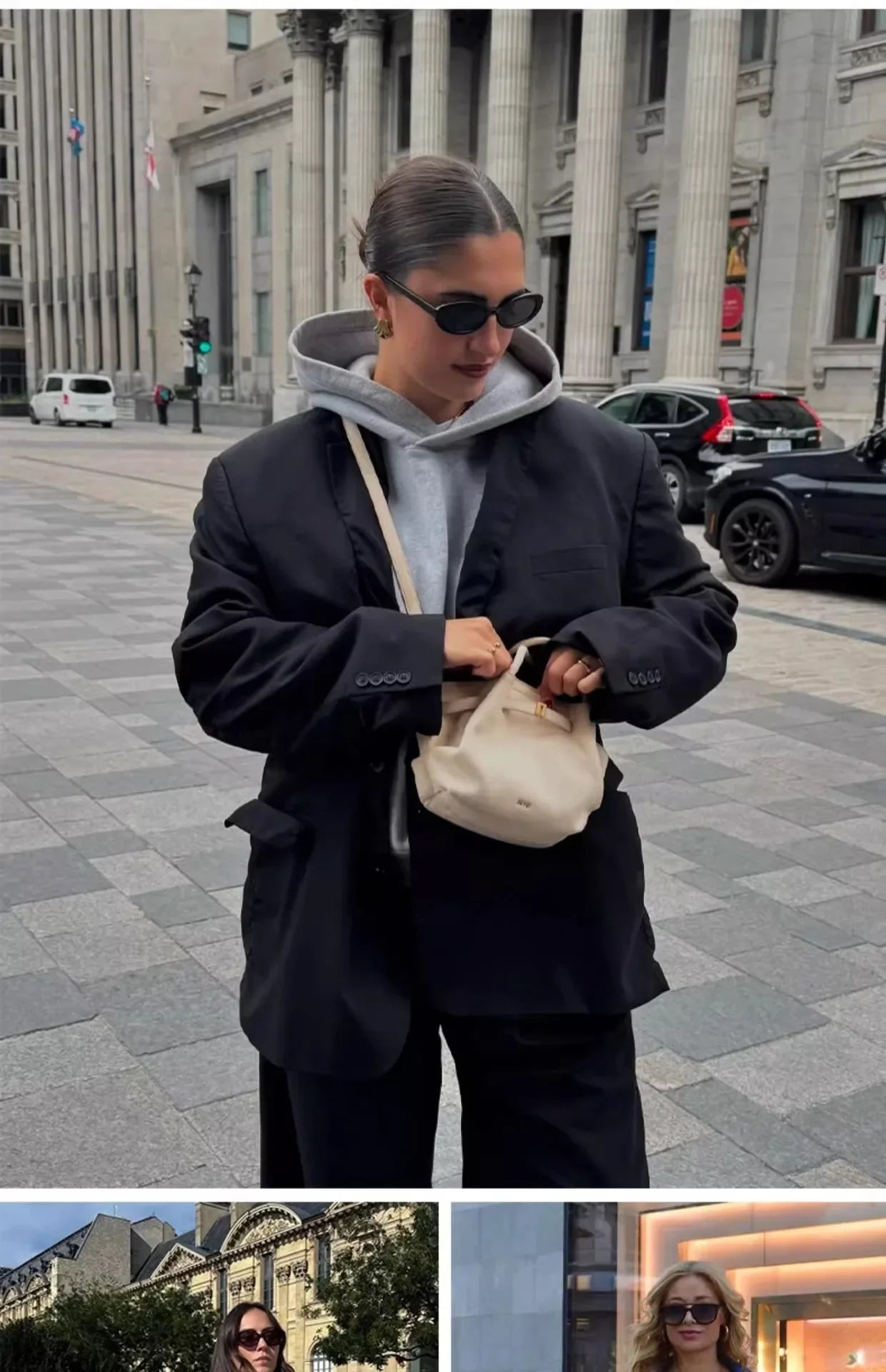 JW PEI Dumpling Bag, Large Capacity, Shoulder Bag, Handbag, Tote Bag, Women's Bag.