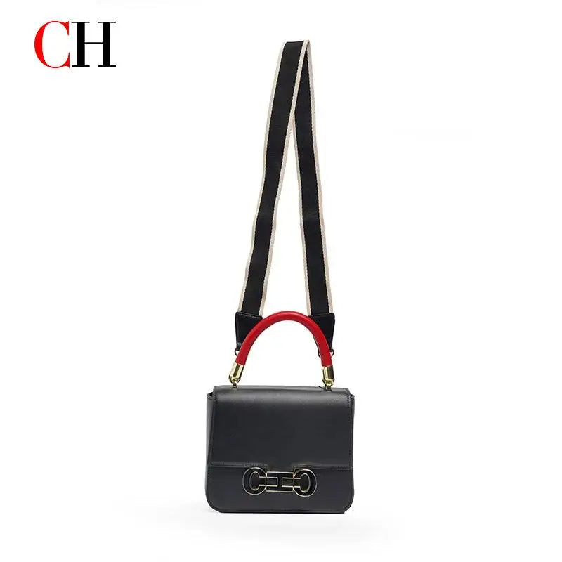 CH New PU+TPU Hand Bag 20x16x7cm Multi-Compartment Purse, 6 Colors Black Camel Cream Green Maroon Plum, Lightweight Tote