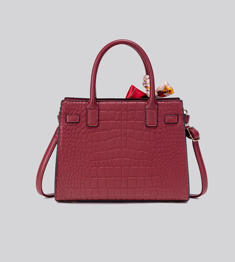 large-capacity multi-functional crossbody bag, PU leather