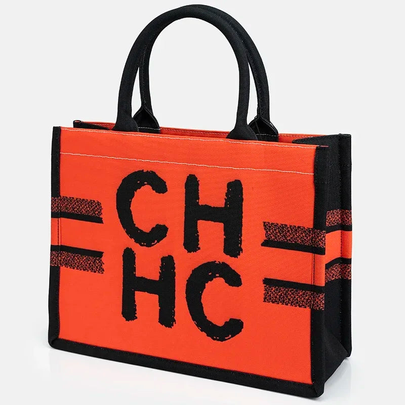 High Quality Multiple Colors Available Fashionable Women's Tote Bag Large Capacity Fine 2025 New Graffiti Design Tote Bag