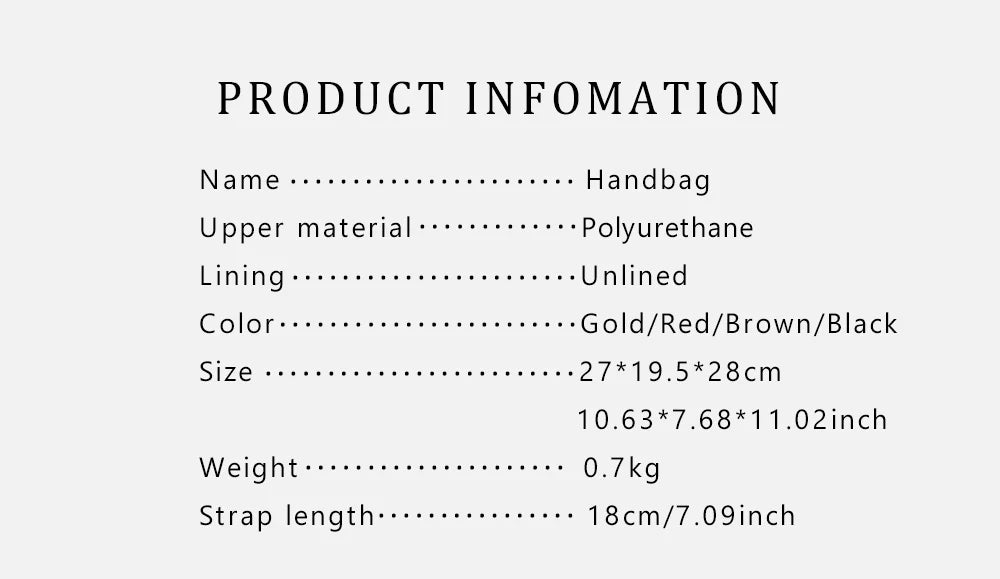 CH High Quality Solid Color Simple Style Women's Large Capacity Handbag Suitable Daily Commuting Fashionable Versatile