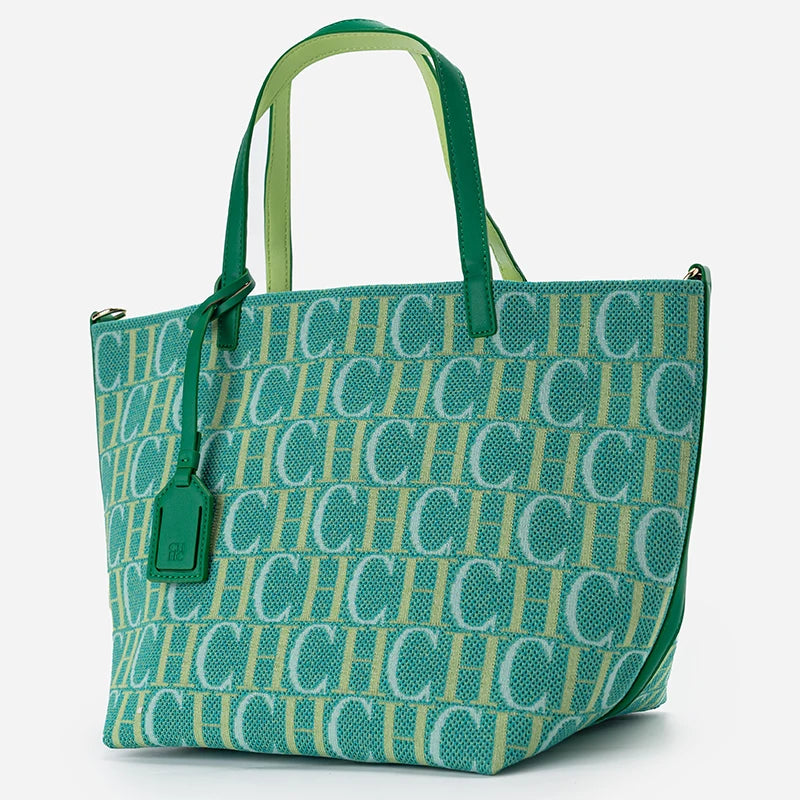 CH Popular Large Capacity Tote Bag Versatile Elegant Casual Shopping High Quality Ladies Bag Women's Brand Fashion Letter Print