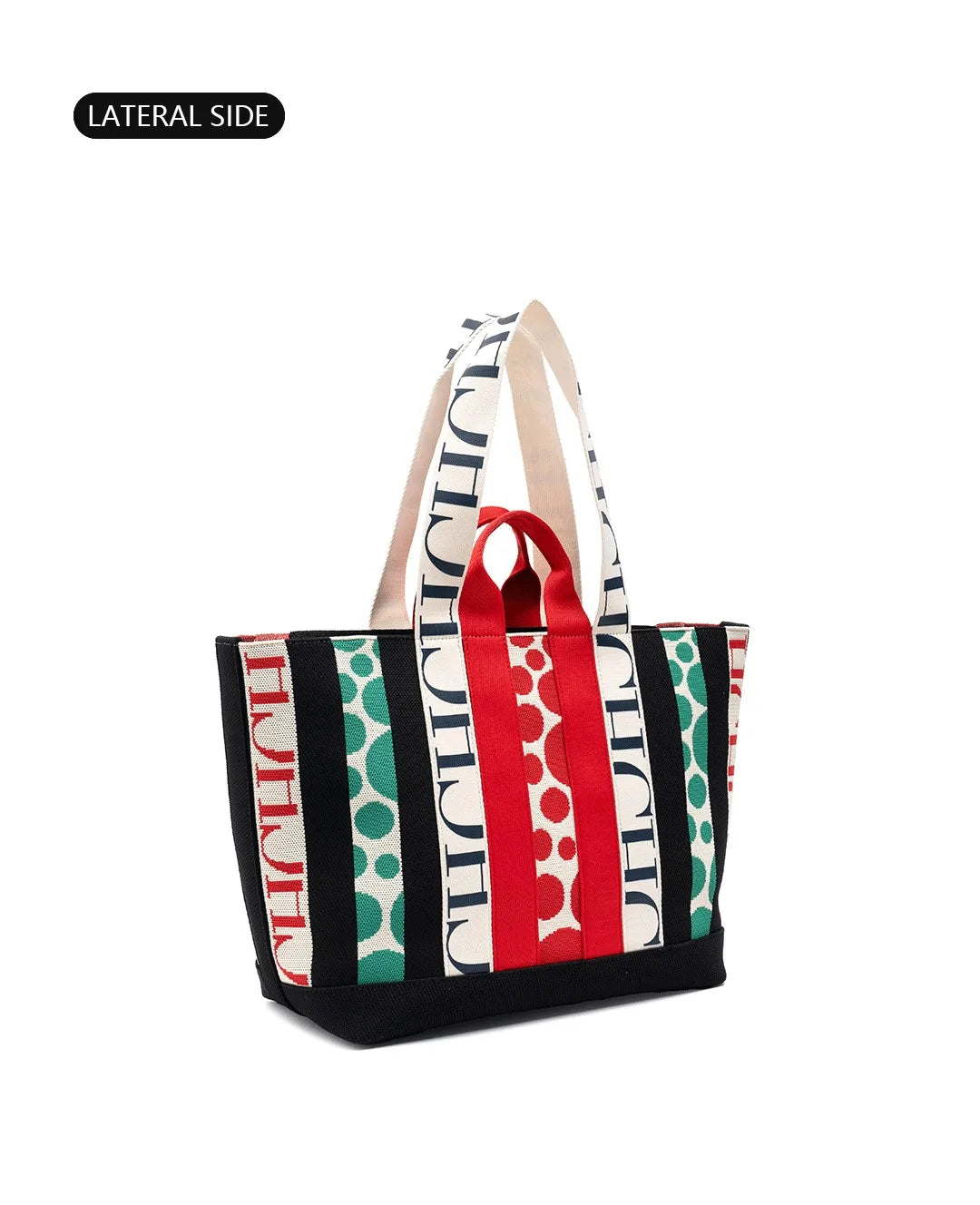 CH Classic Ladies Crossbody Bag Large Capacity Commuter Style Ladies Tote Bag Simple Stripe Design Ladies Shoulder Bag Letters