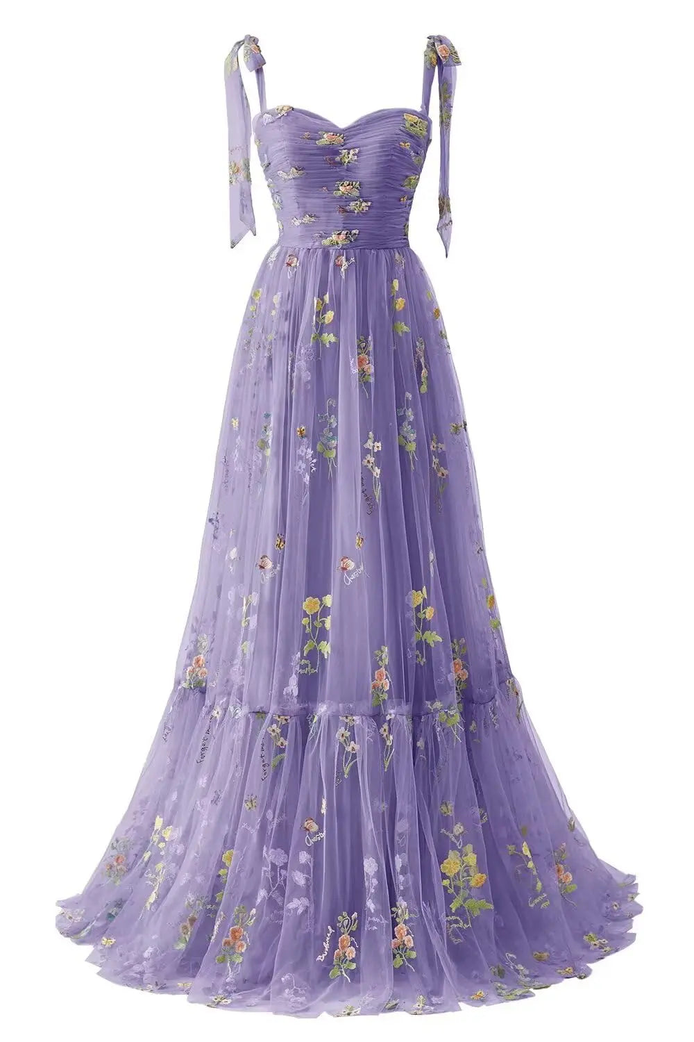 Lace Elegant Dress Women for Wedding Party Tulle Prom Dresses for Women Flower Embroidery A Line Formal Evening Party Gown