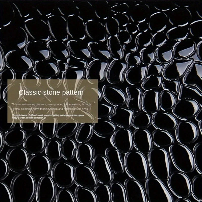 Patent Leather Chain Clutch Bag