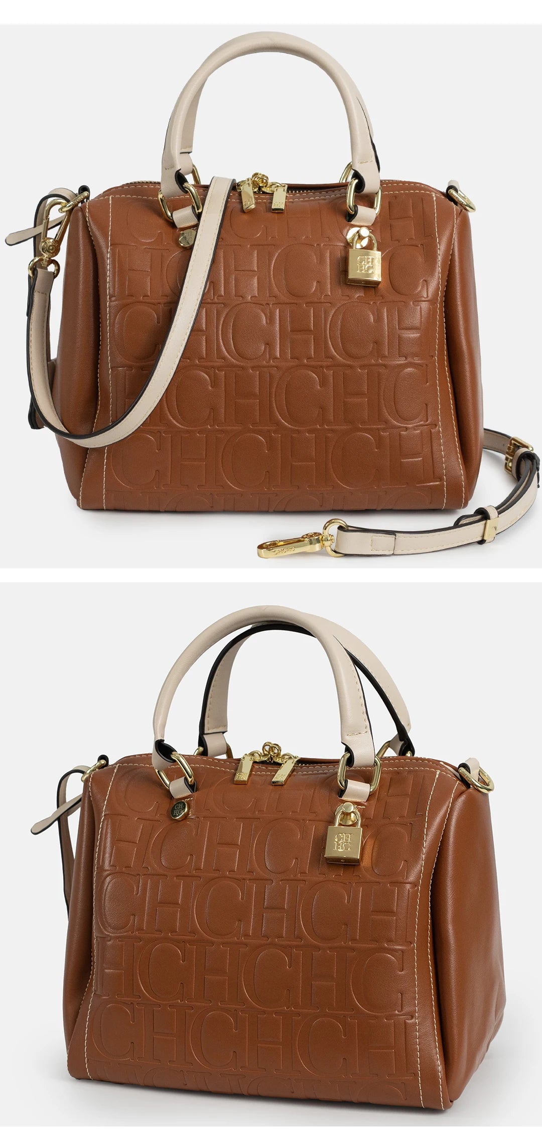 CH New Exquisite Handbag Spring and Summer High-quality Letter Print Multi-Scene Available 2026 Boston Crossbody Bag