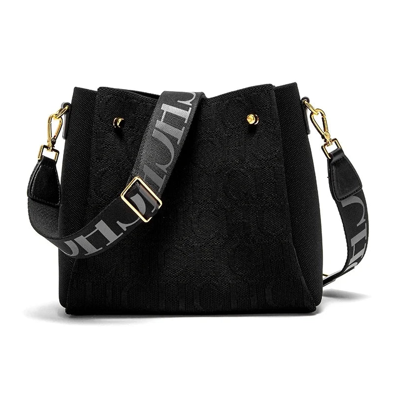 Crossbody Bag Synthetic Leather Purse for Women, Large Capacity 25.5x22.5x13cm Lightweight Bag, 5 Color Options