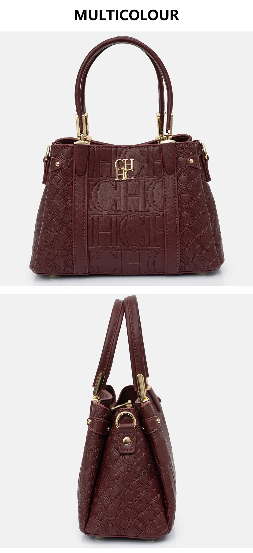 CH Large Capacity Women's Tote Bag Multifunctional 2026 New High Quality Hardware Brand Logo Vintage Fashion Women's Tote Bag