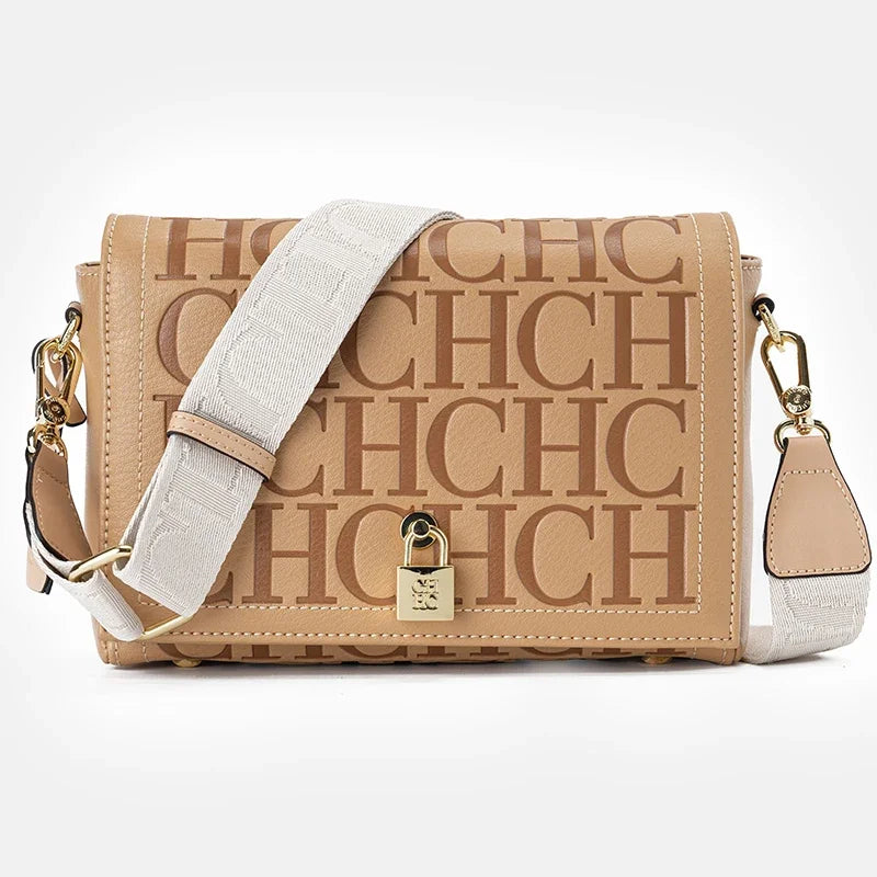 New Crossbody Bag Letter Print High Quality Woman's Brand Trend Vintage Fashion Elegant 2025 Classic Style Ladies Bag