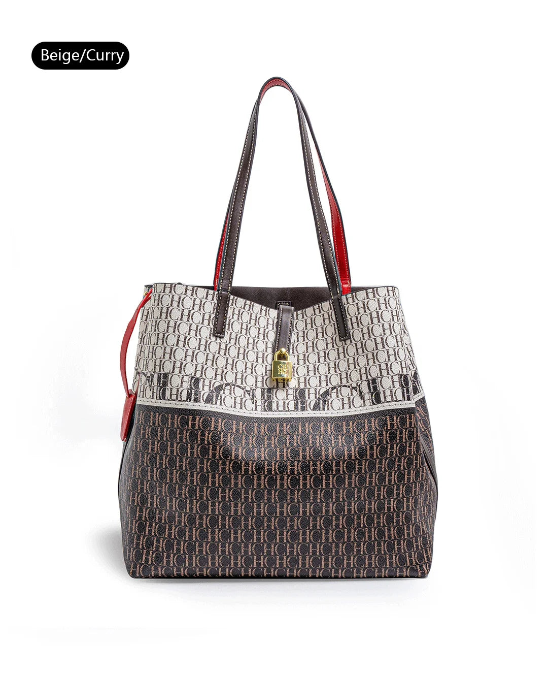 CH Simple Atmosphere Style Women's Handbag Fashion Women's Handbag Unique Print Design Women's Large Capacity Commuter Bag