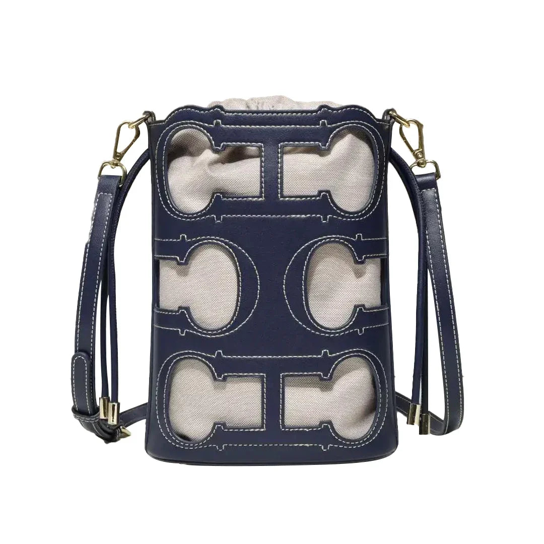 CH New Daily Commuting Ladies Handbag Fashion Hollow Design Ladies Crossbody Bag Simple Versatile Style Ladies Shoulder Bag