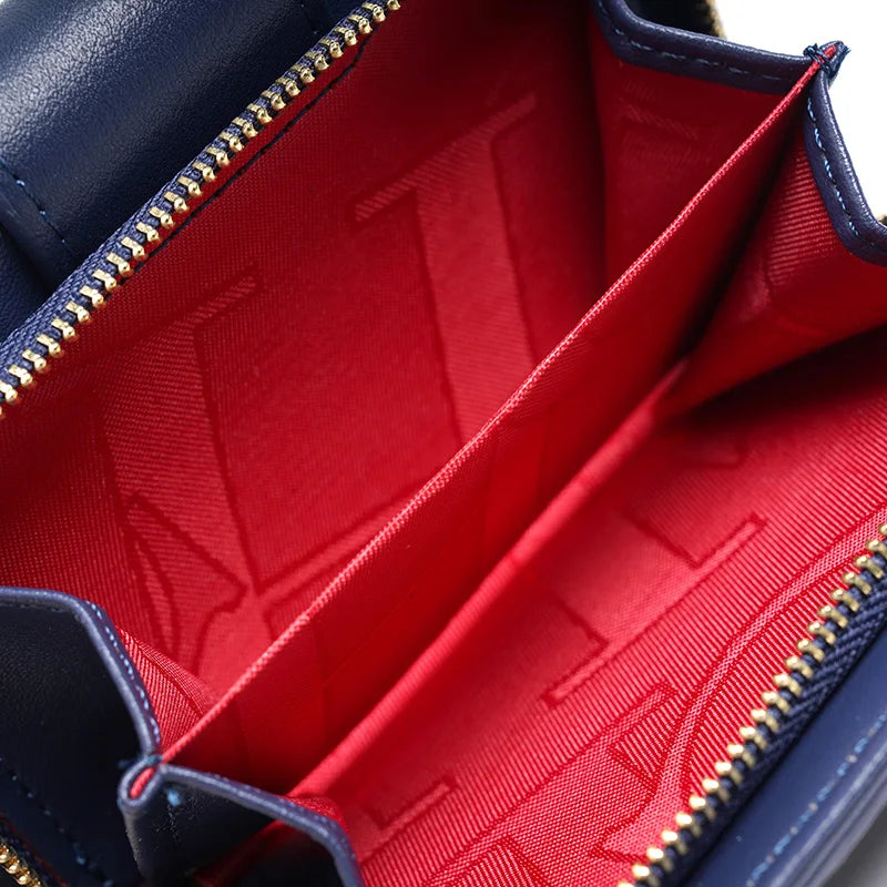 Embossed PU Leather Long Wallet