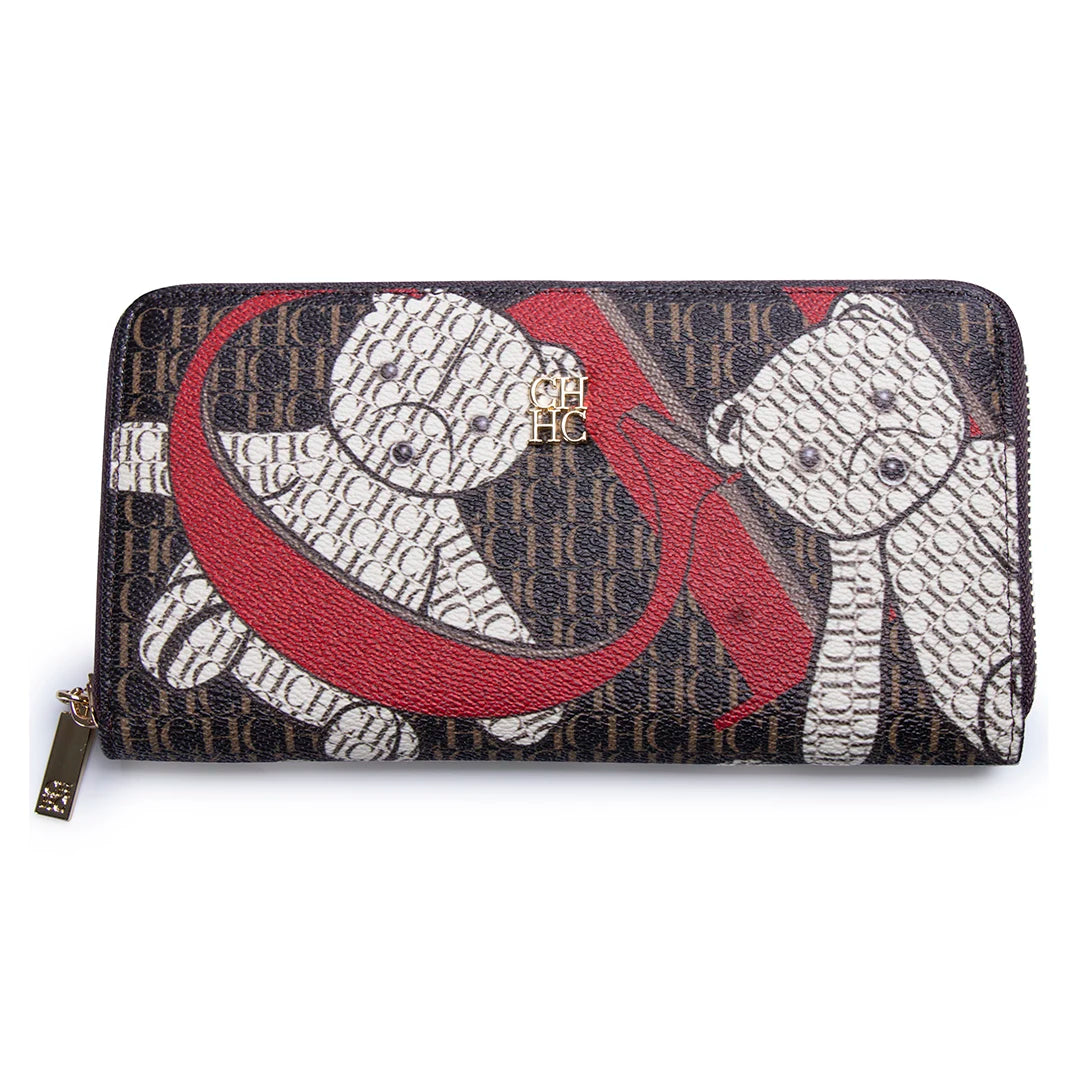 Multiple Pattern Women's Wallet Print Design Fashion Classic Women's Wallet Solid Color Design High Quality Card Holder