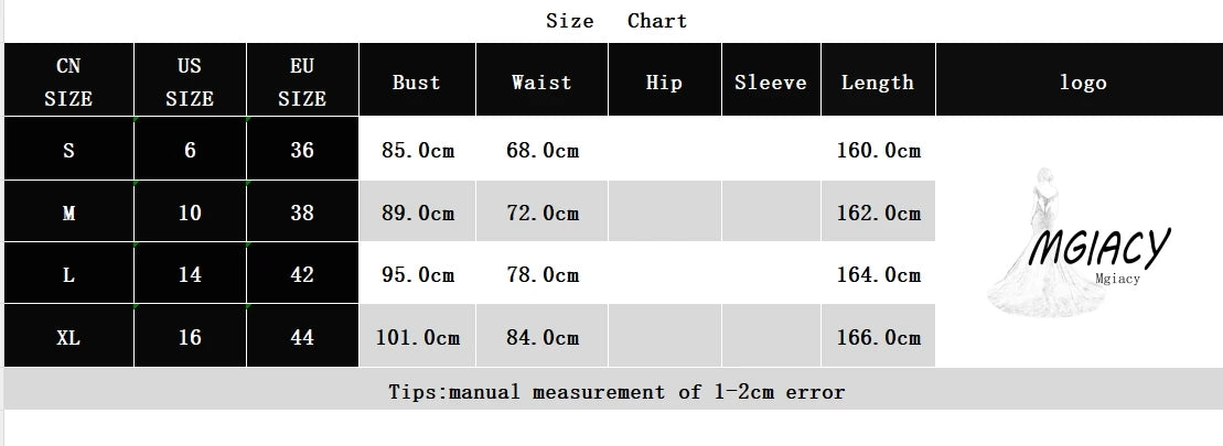 MgiacyPendant V-neck lace mesh with flag swing wedding dress