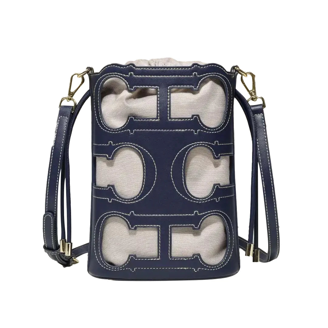 CH New Daily Commuting Ladies Handbag Fashion Hollow Design Ladies Crossbody Bag Simple Versatile Style Ladies Shoulder Bag