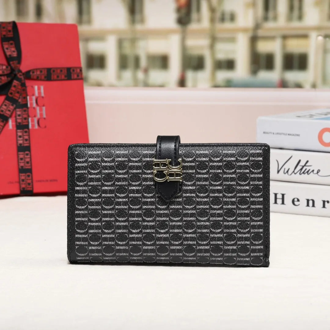 Luxury Embossed Long Wallet