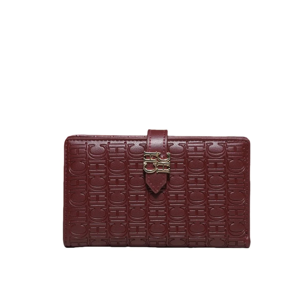 Luxury Embossed Long Wallet