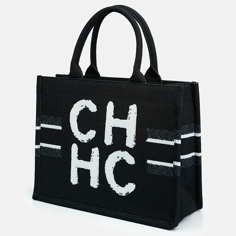 High Quality Multiple Colors Available Fashionable Women's Tote Bag Large Capacity Fine 2025 New Graffiti Design Tote Bag