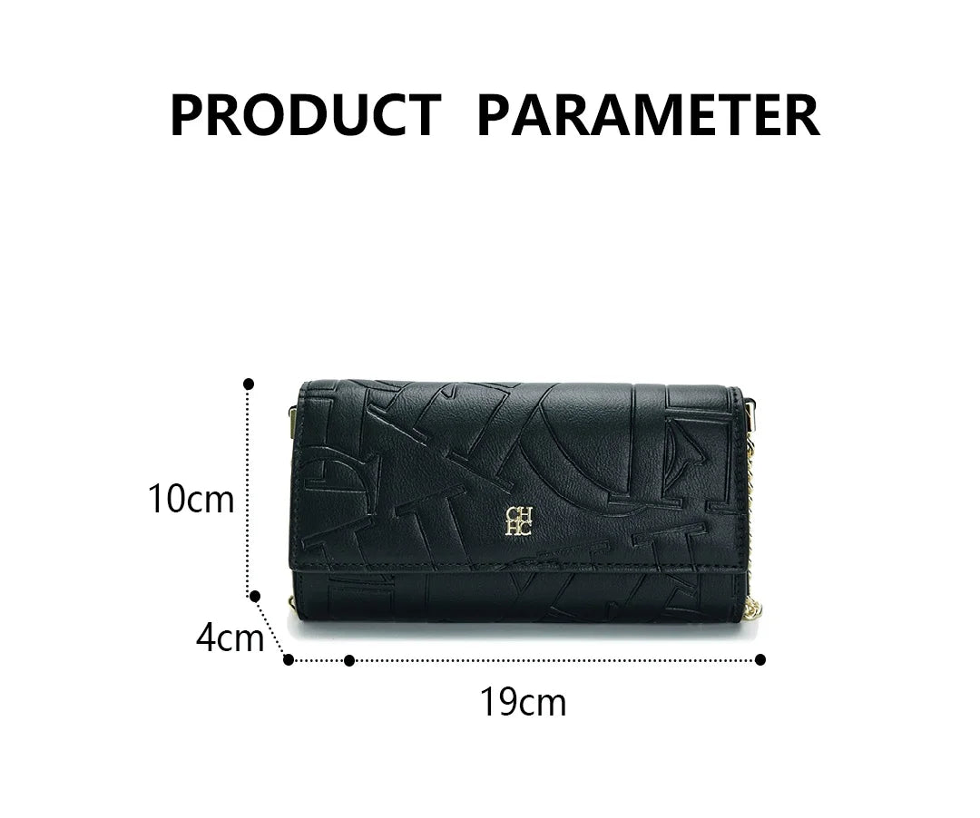 Brand Ladies Shoulder Bag High Quality Fashion Pure Colour Ladies Senior Sense Shoulder Bag Letter Print Design Temperament