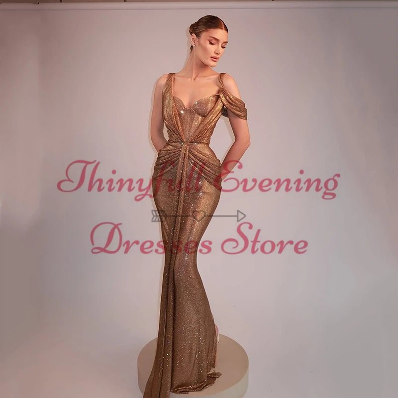 Thinyfull Sexy Mermaid Prom Evening Dresses 2025 Sweetheart Floor Length Night Party Dress Formal Cocktail Prom Gowns Customized - TrendNest