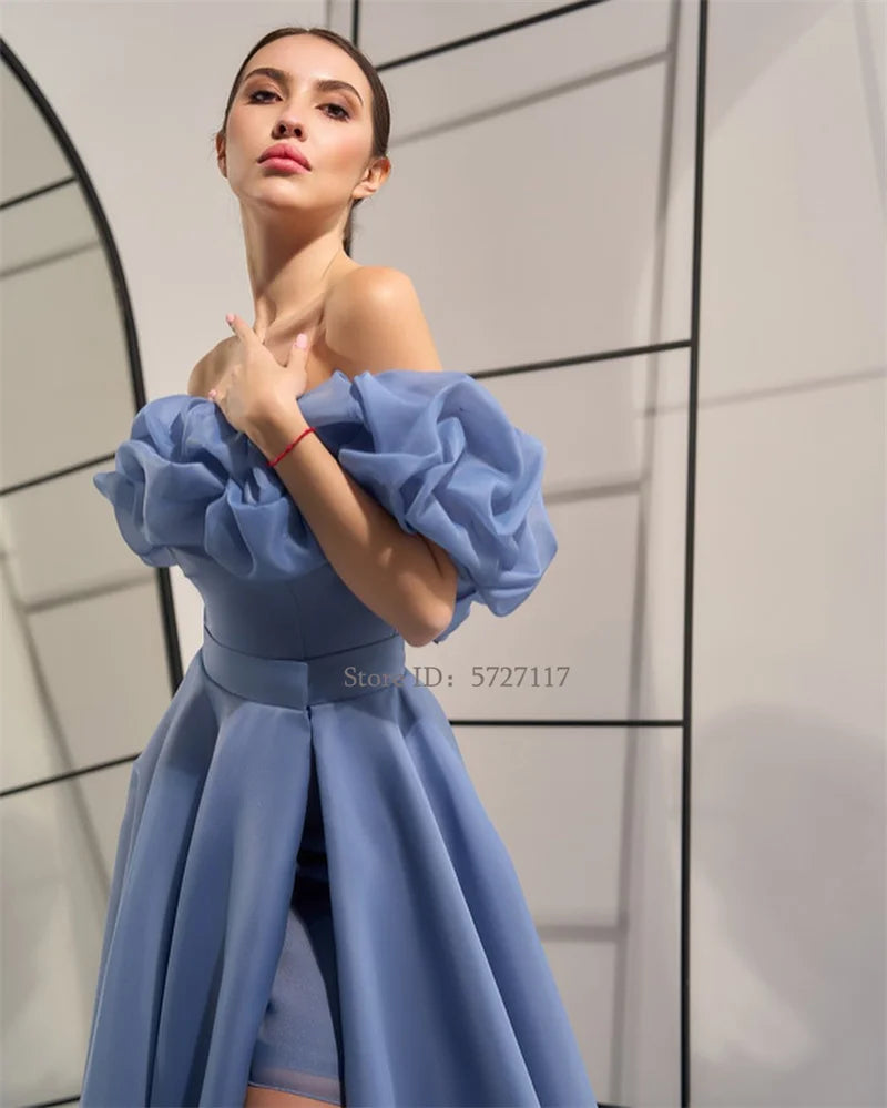 Grace Off-Shoulder Evening Gown