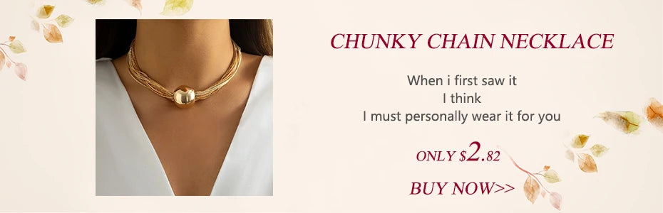 Ingemark Kpop Snake Chain Choker Necklace for Women Wedding On The Neck Temperament Ball Pendant Thin Link Party Jewelry