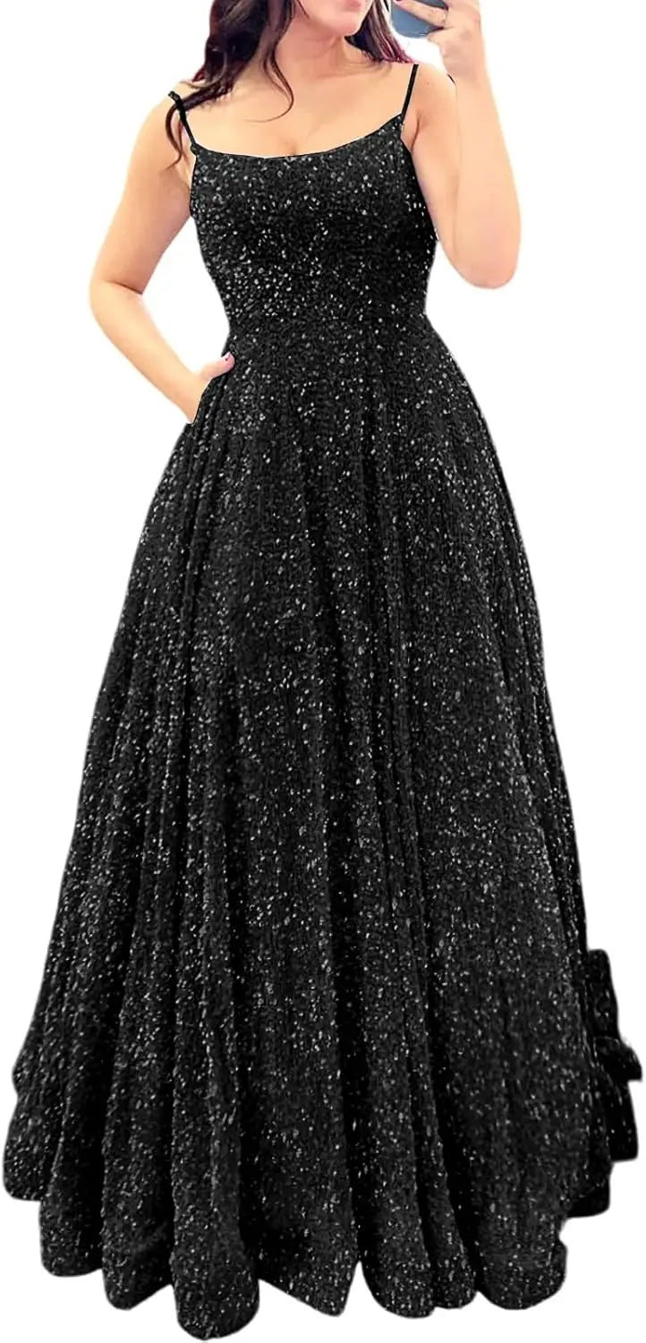 Women's Prom Dress Long 2026 Sexy Evening Dress A Line Military Ball Gown Party Dresses Formal Dress Women Elegant Luxury Dress