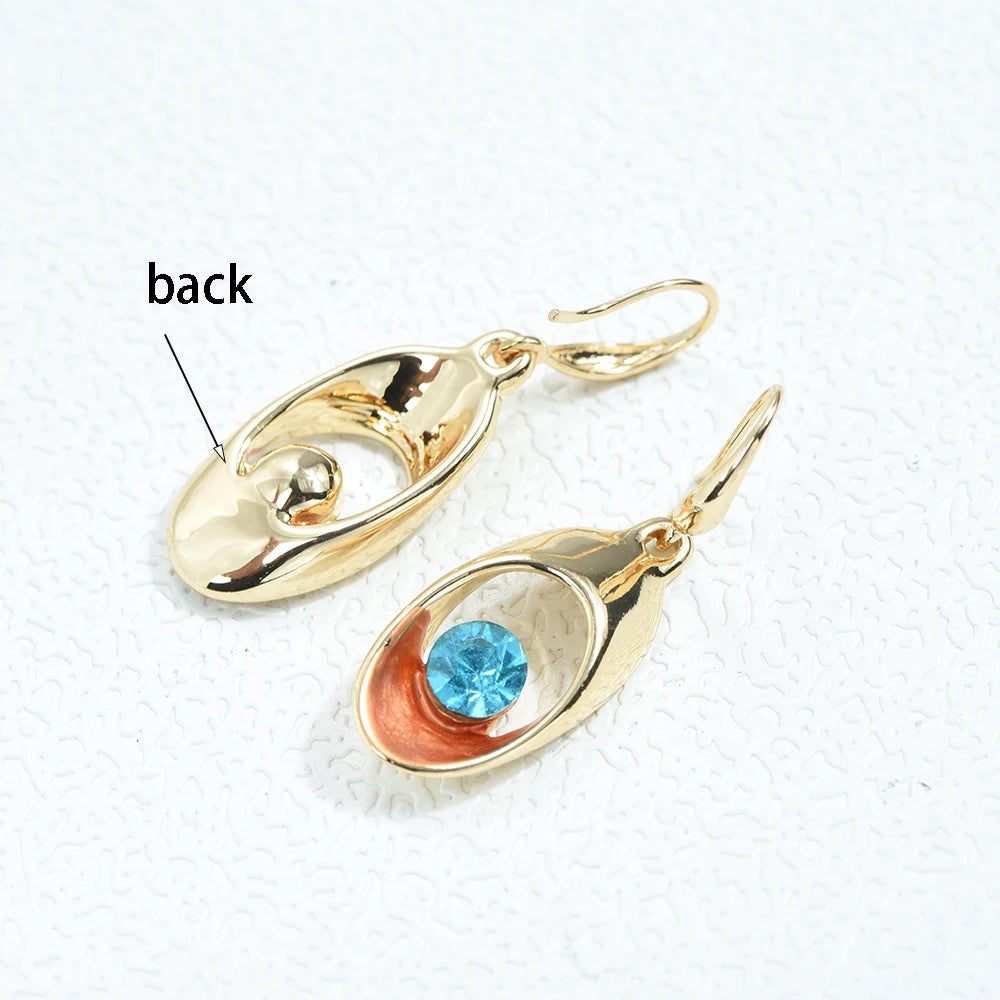 ICEYY Designer Gold Luxury Jewelry Set