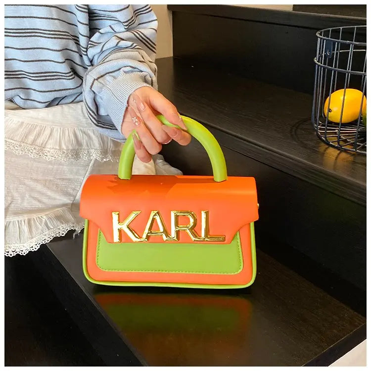 Solid Color Diaper Bag Letter Logo High End Minimalist Trendy Tote Bag For Women Shoulder Bag Large Capacity