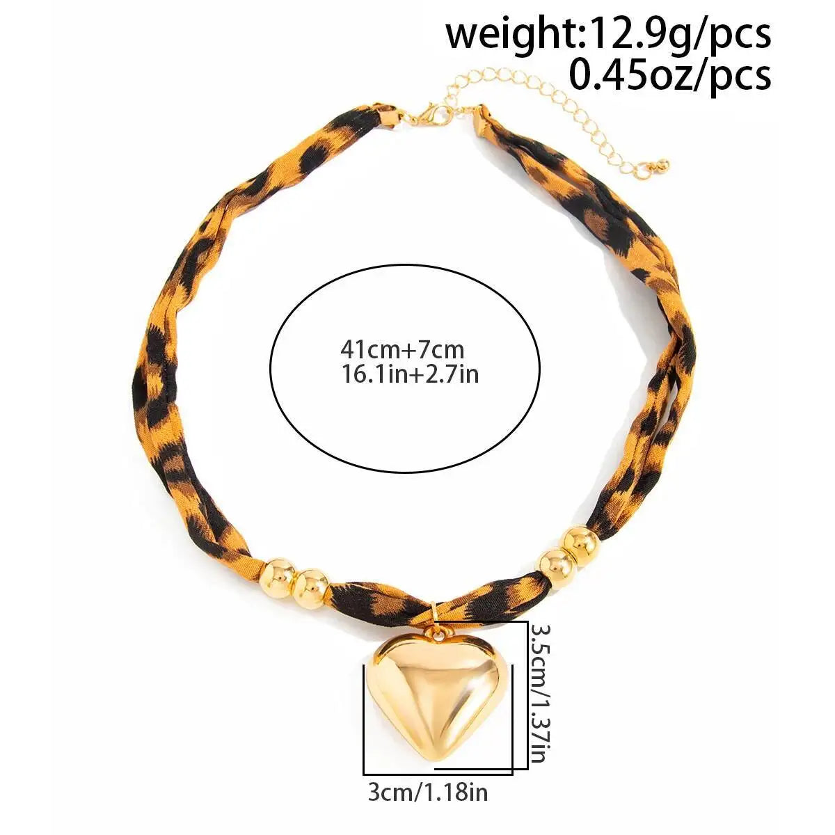 Salircon 5Styles Punk Gold Color Metal Geometry Large Hollow Square Pendant Necklace Boho Leopard Rope OT Chain Necklace Jewelry