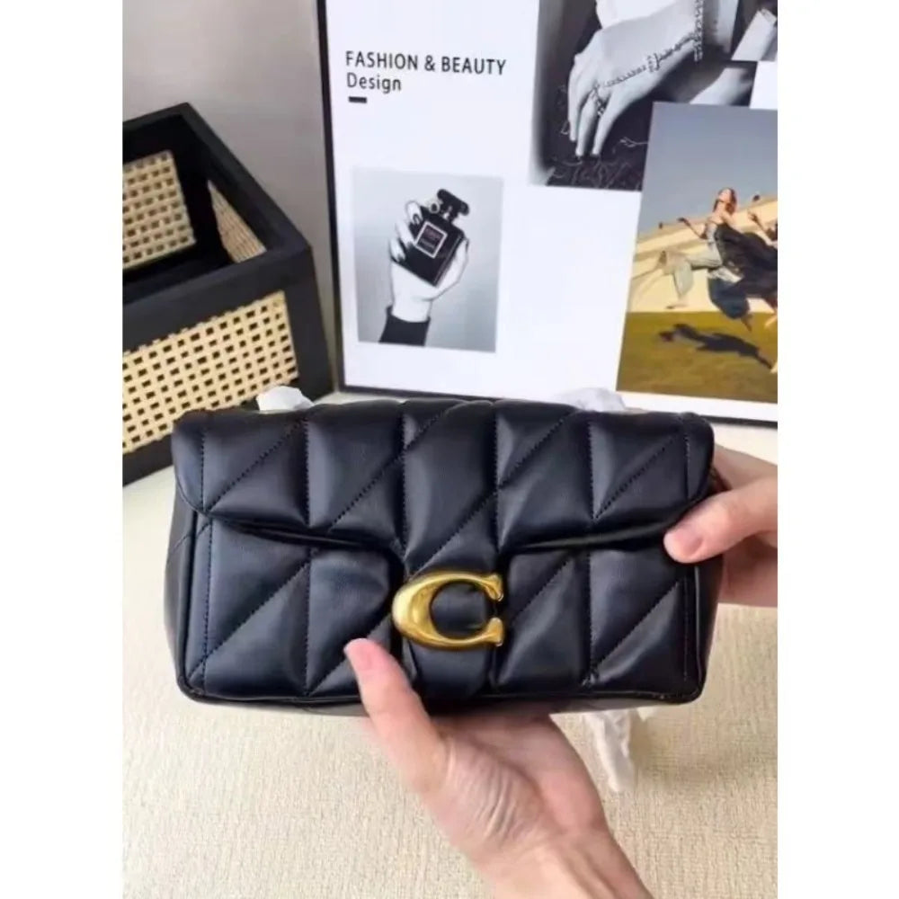 2026 high-end fashion diamond patterned chain shoulder crossbody bag, buy a small square bag and make a profit