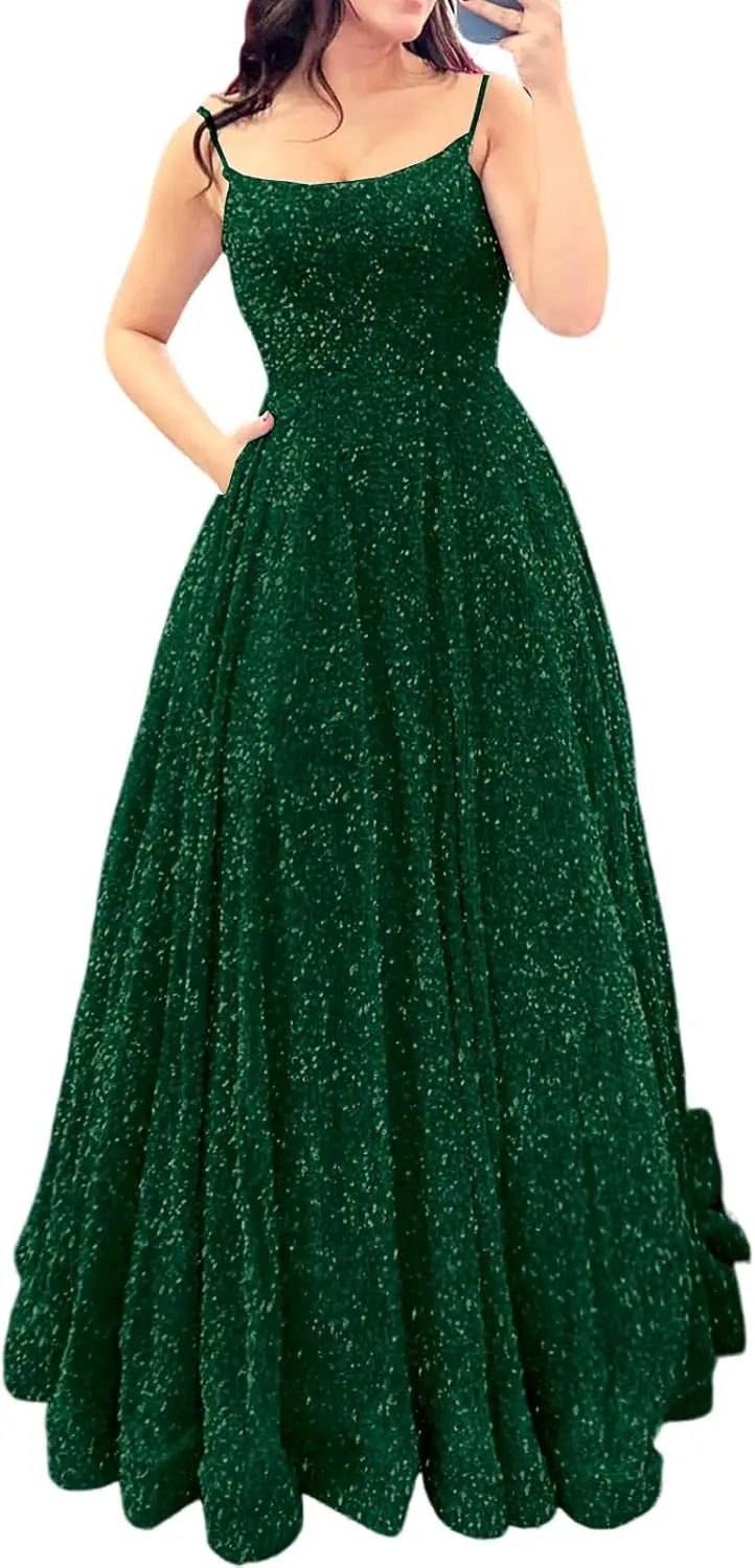 Women's Prom Dress Long 2026 Sexy Evening Dress A Line Military Ball Gown Party Dresses Formal Dress Women Elegant Luxury Dress