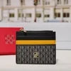 CH Women's Bag Wallet Exquisite Compact Convenient Decoration Durable Elegant Brand Design Sense Letter Decoration Zipper