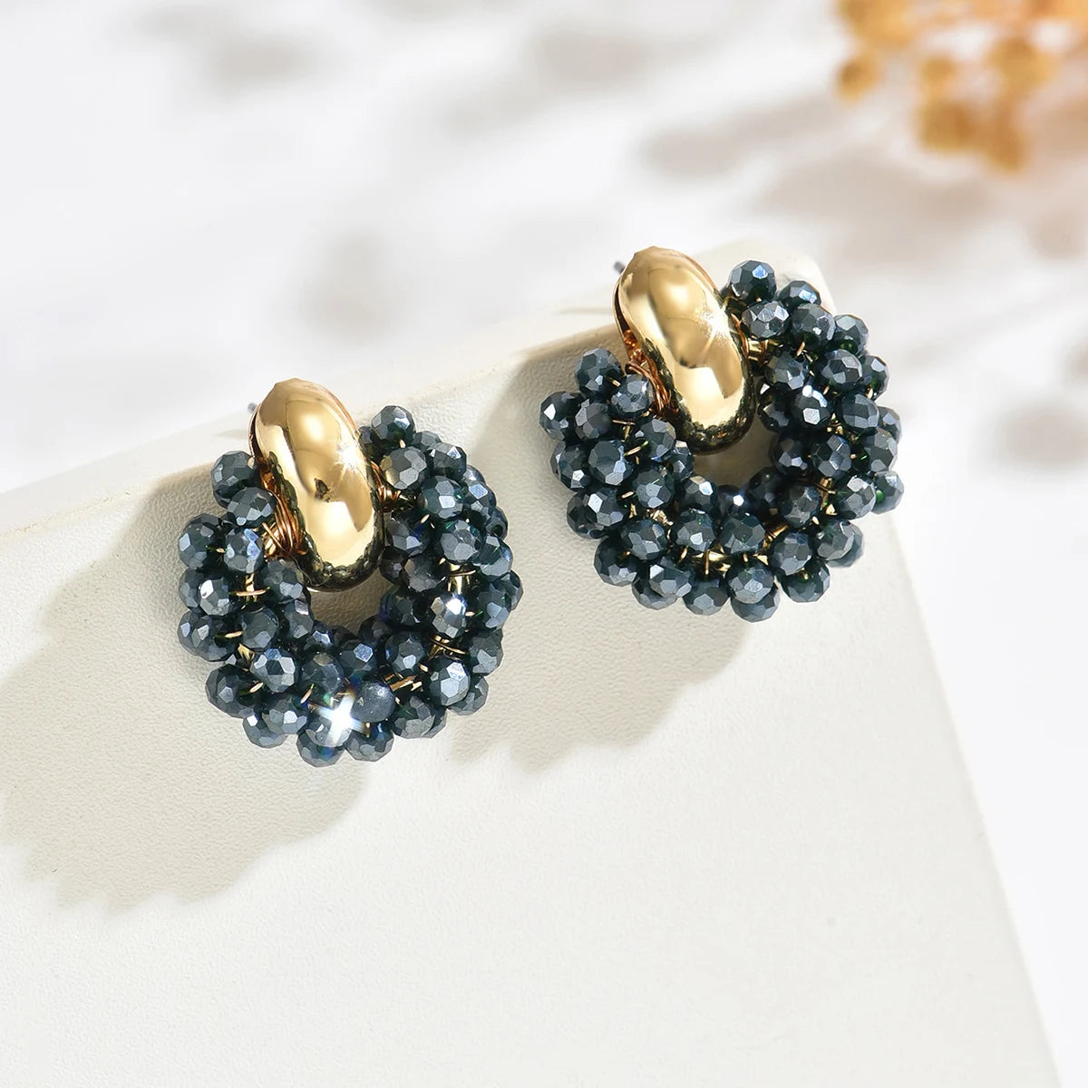 Handcrafted Bohemian-Style Minimalist Elegant Beaded Earrings Unique Design for Women Any Occasion