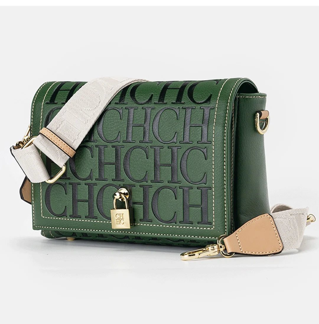 New Crossbody Bag Letter Print High Quality Woman's Brand Trend Vintage Fashion Elegant 2025 Classic Style Ladies Bag