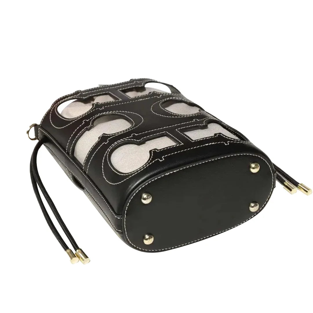 CH New Daily Commuting Ladies Handbag Fashion Hollow Design Ladies Crossbody Bag Simple Versatile Style Ladies Shoulder Bag
