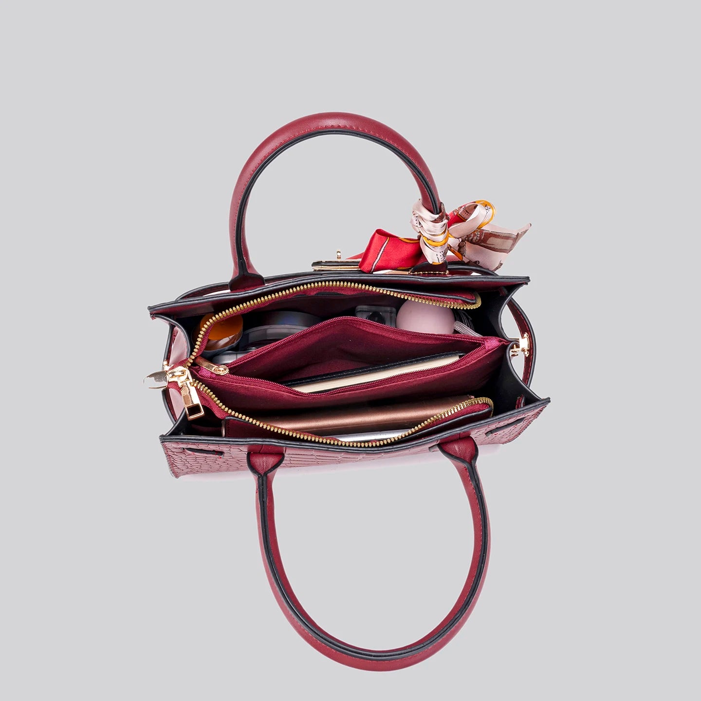 large-capacity multi-functional crossbody bag, PU leather