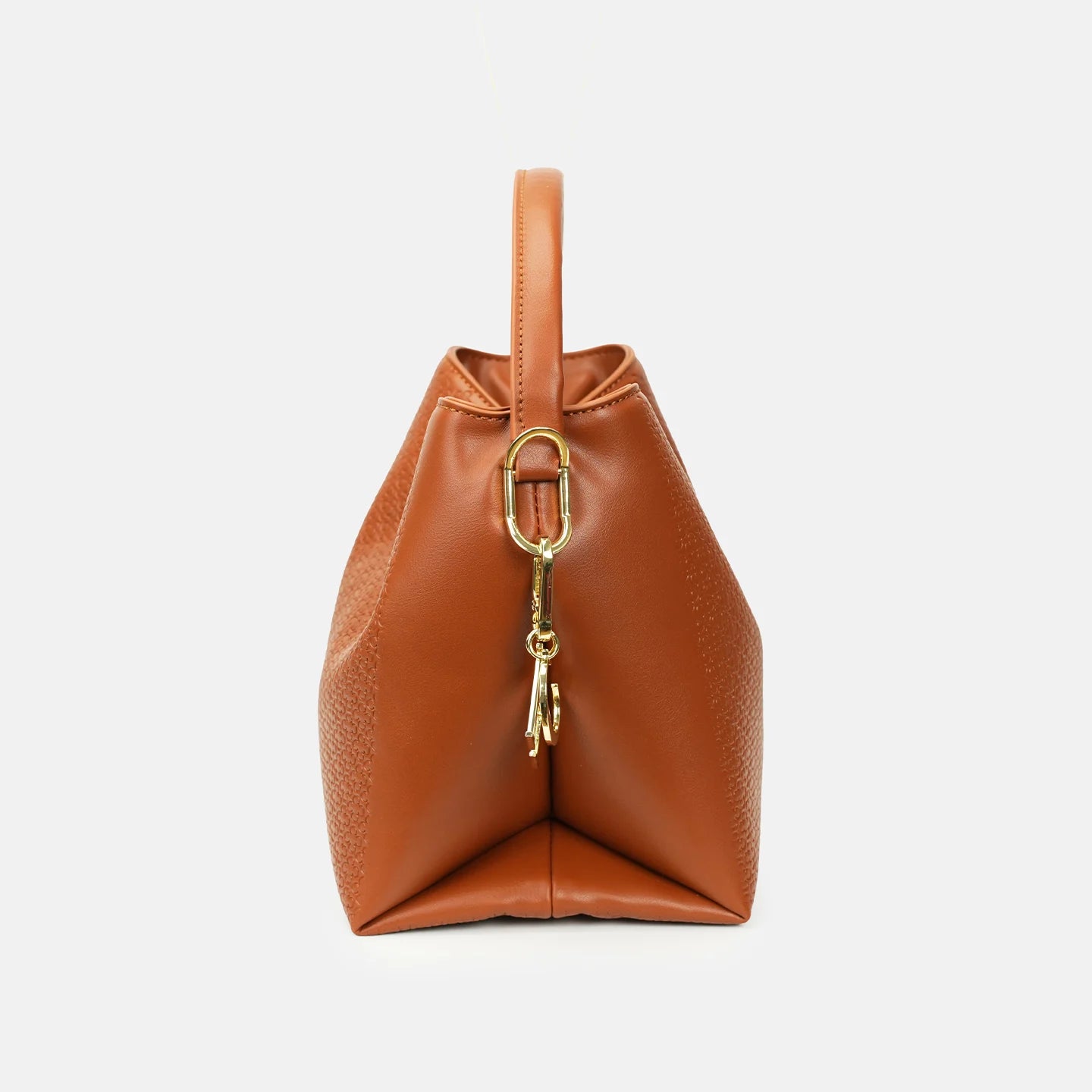 CH Embossed Leather Bucket Bag Large Capacity Handbag with Detachable Shoulder Strap Luxury Tote Bag for Women