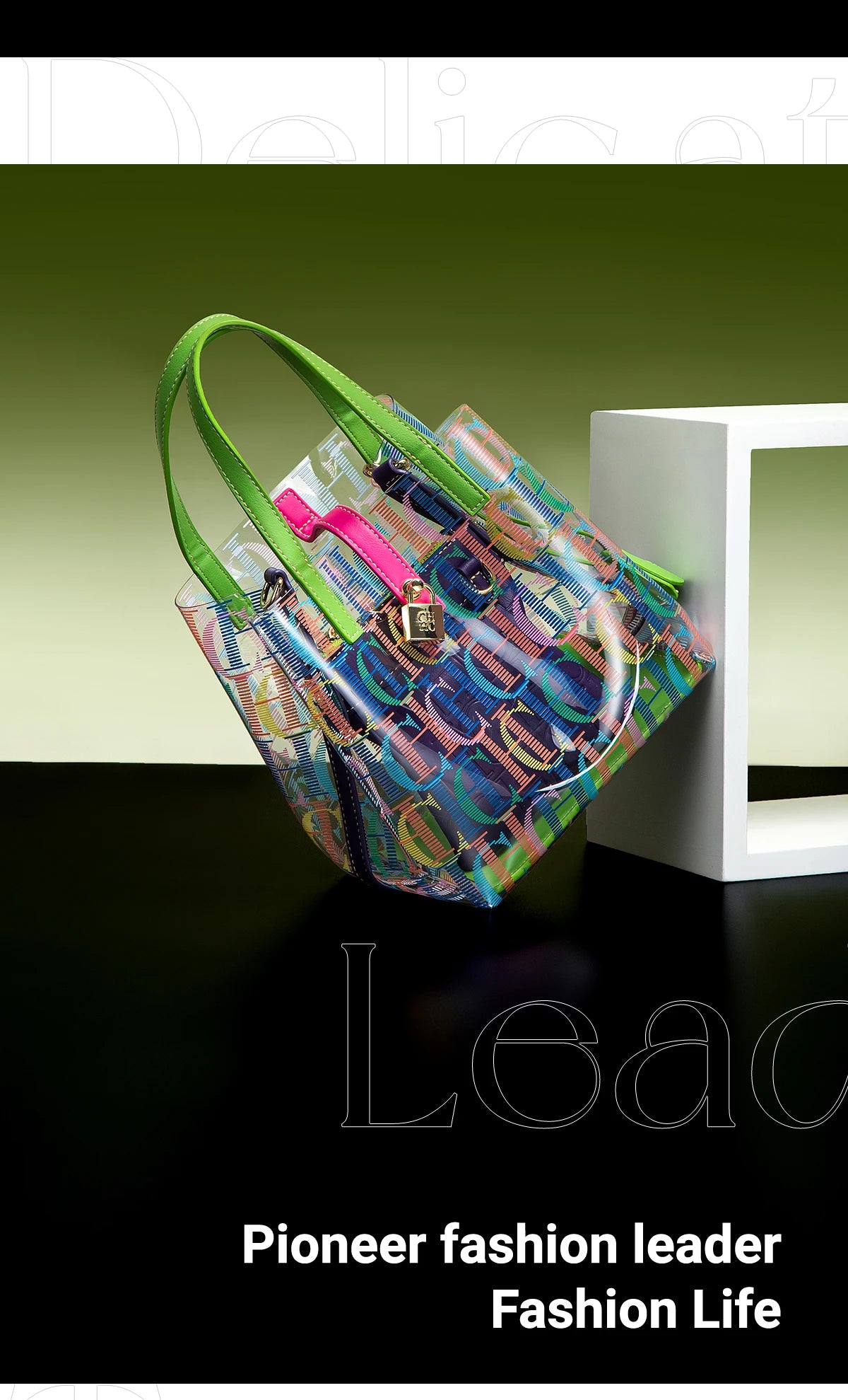 New Creative Personalization Trend Transparent Women's Bag Shoulder Bag Luxury Brand 2026 Fashion Design Trend Women's Handbag