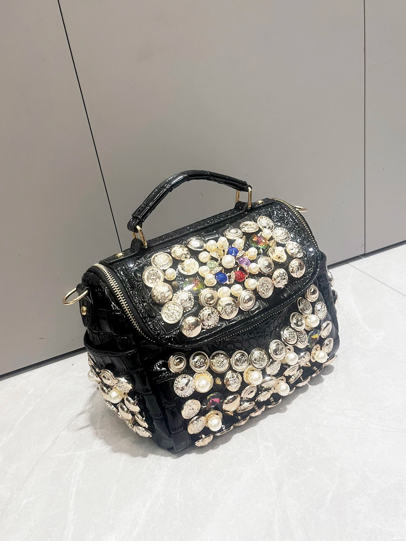 Handbag for women purses and handbag luxury Designer Handmade Women's bag Casual black bucket Female Messenger shoulder Bag new