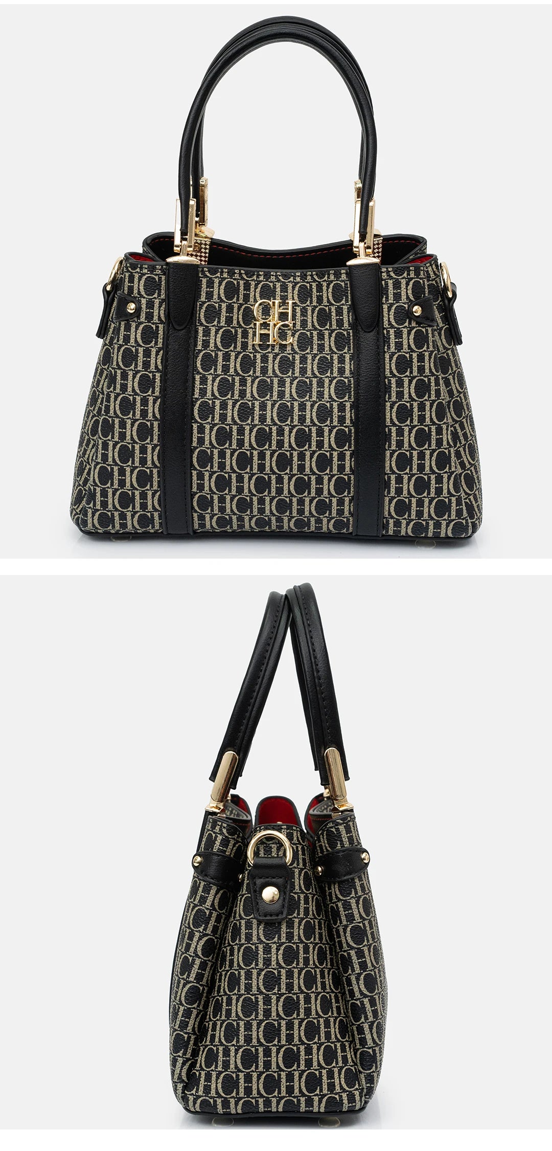 CH Large Capacity Women's Tote Bag Multifunctional 2026 New High Quality Hardware Brand Logo Vintage Fashion Women's Tote Bag