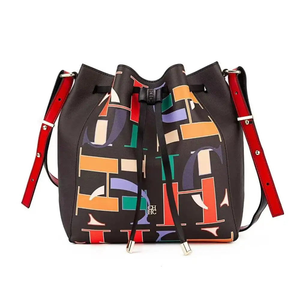 Fashion Daily Commute Style Women's Bucket Bag Unique Luxury Sense Letter Print Design Elegant 2025 New Women's Shoulder Bag