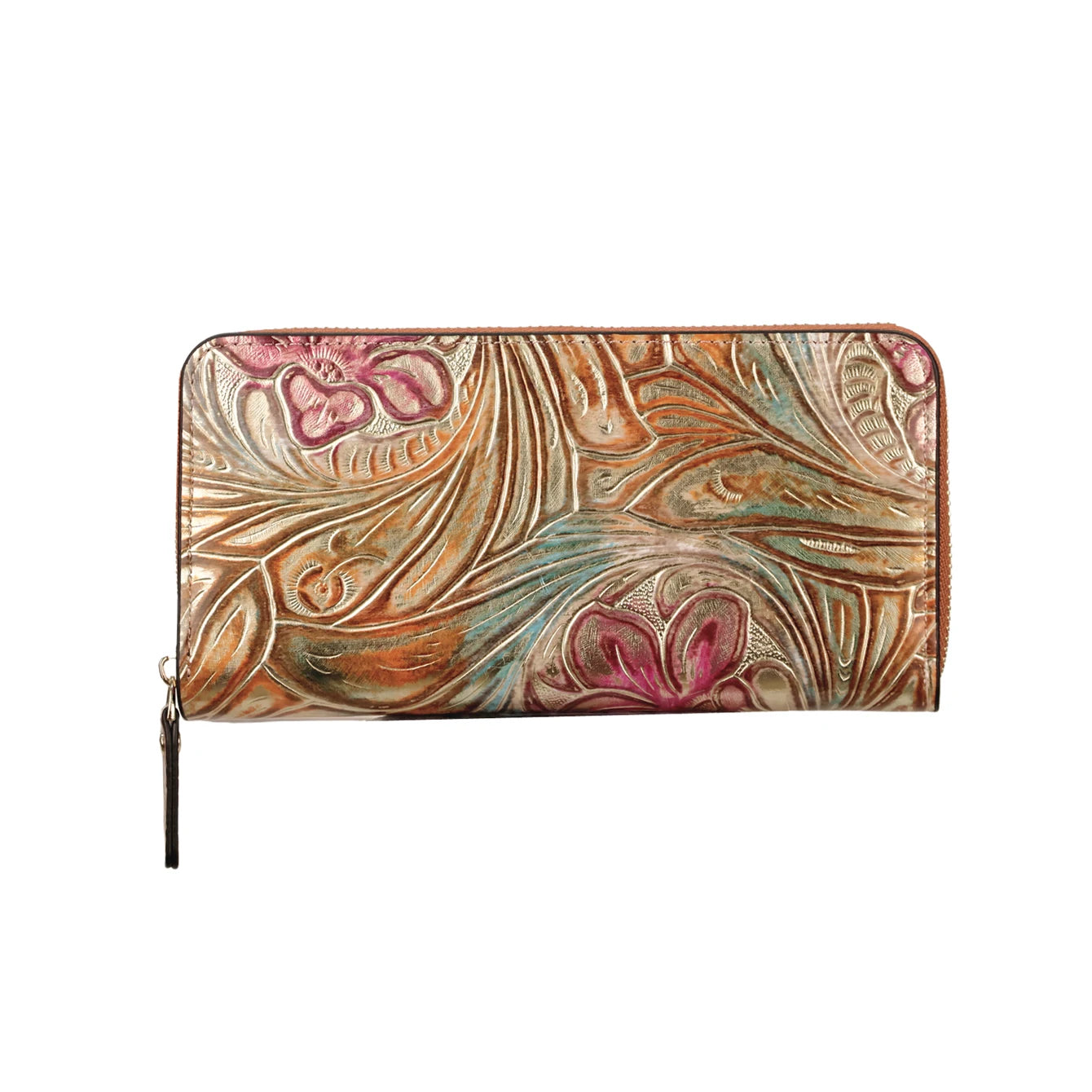 Wallet Women Large Capacity Card Holder Purse Floral Womens Leather Wallets Long Female Coin Purse Evening Clutch Bag