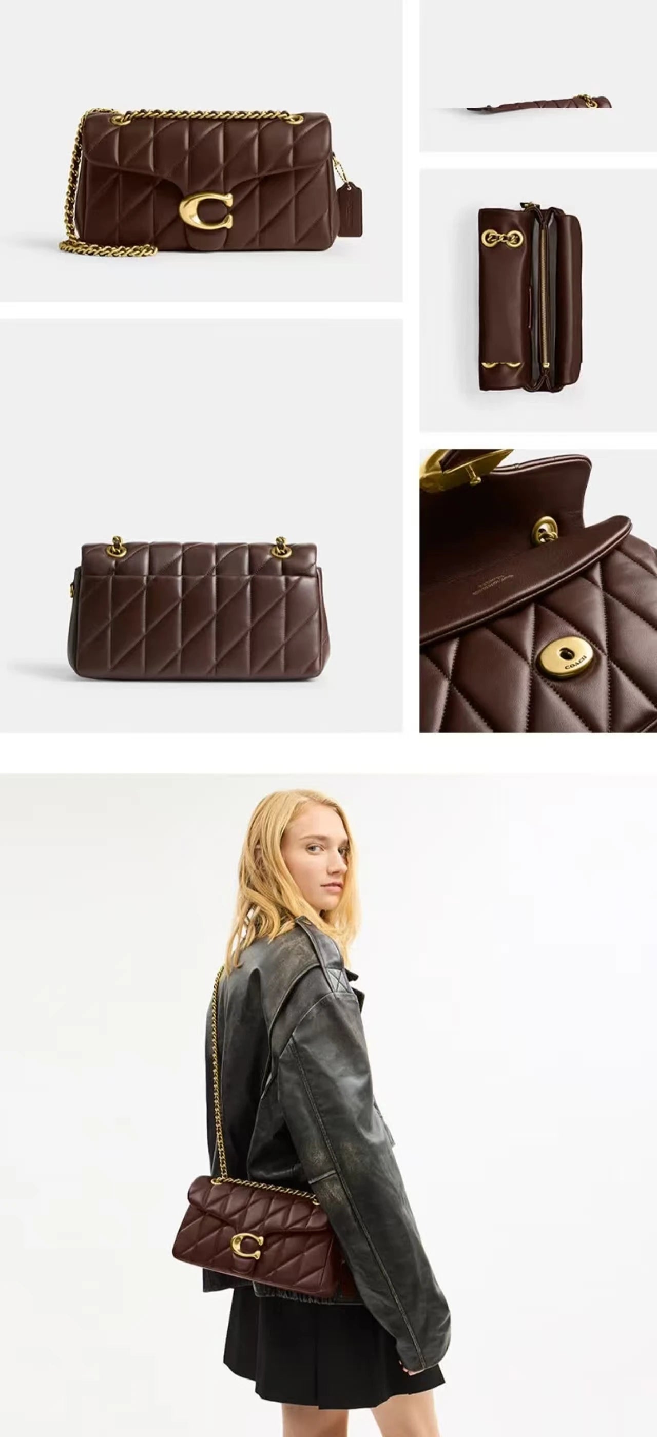 2026 high-end fashion diamond patterned chain shoulder crossbody bag, buy a small square bag and make a profit
