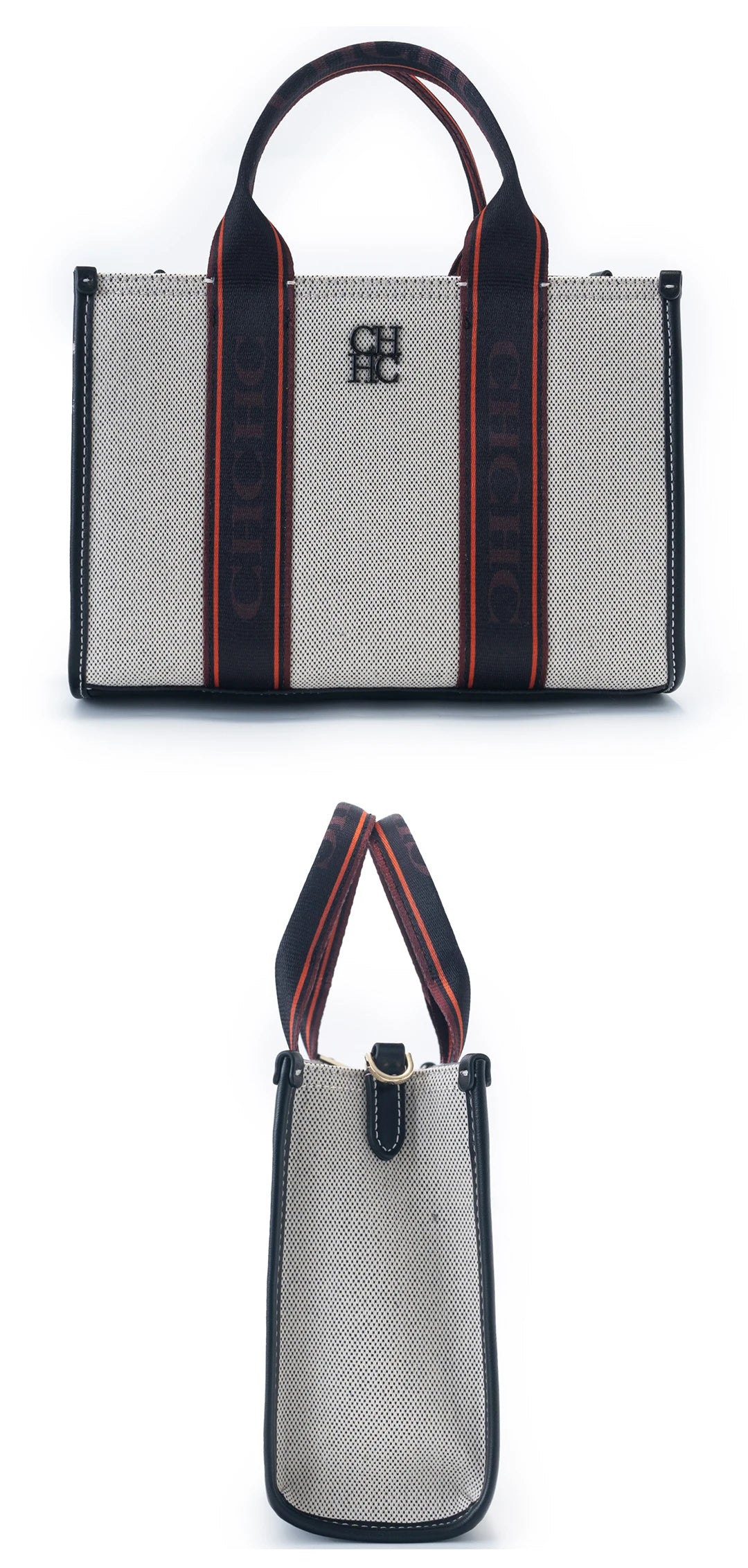 CH Brand Women's Handbag High Quality PU Material Fashion Boutique Brand Logo Women's Commuter Shoulder Bag
