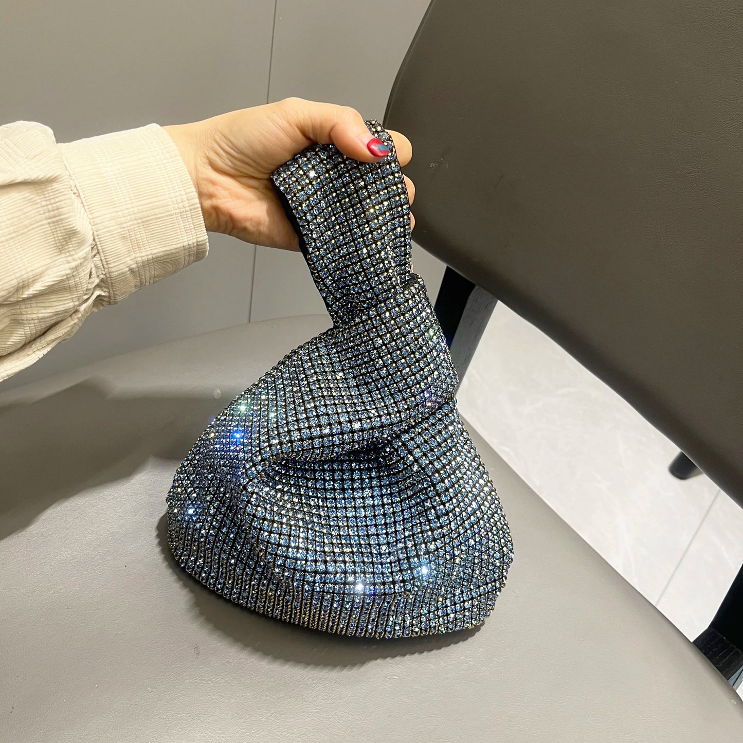 Luxury Designer Rhinestones Clutch Purse Bag for women handle bag Shoulder Bag Purse Shiny Crystal Purses and Handbag eveing bag
