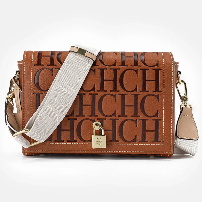 New Crossbody Bag Letter Print High Quality Woman's Brand Trend Vintage Fashion Elegant 2025 Classic Style Ladies Bag